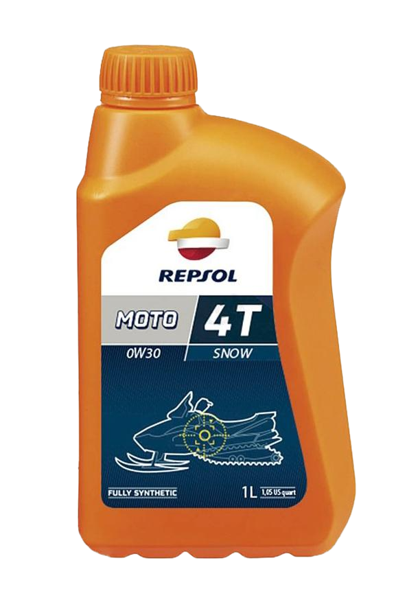 Моторное масло Repsol Moto Snow 4T 0W30, 1л